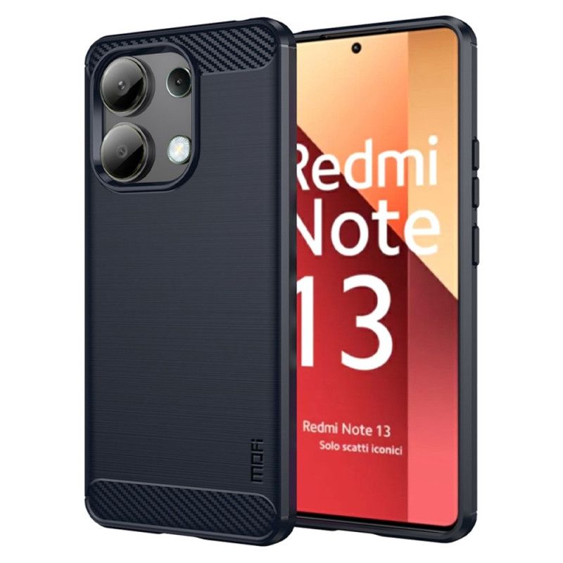 Kryt Xiaomi Redmi Note 13 4g Mofi Kartáčované Uhlíkové Vlákno