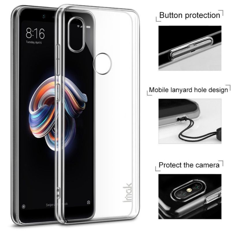 Kryt Xiaomi Redmi Note 5 Imak Transparentní Krystal