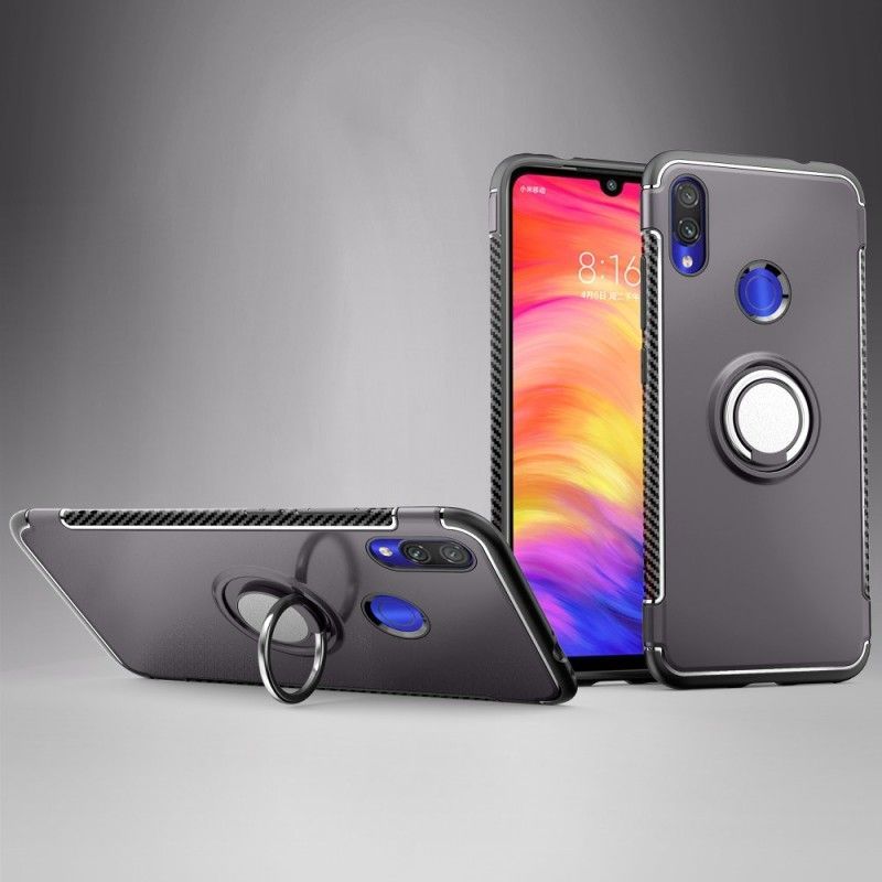 Kryt Xiaomi Redmi Note 7 Kroužek Z Uhlíkových Vláken