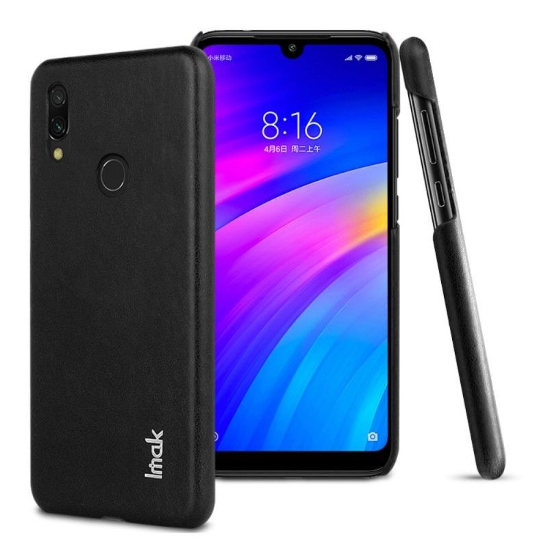 Kryt Xiaomi Redmi Note 7 Série S Koženým Efektem Imak Ruiyi