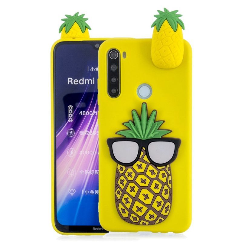 Kryt Xiaomi Redmi Note 8 3d Studený Ananas