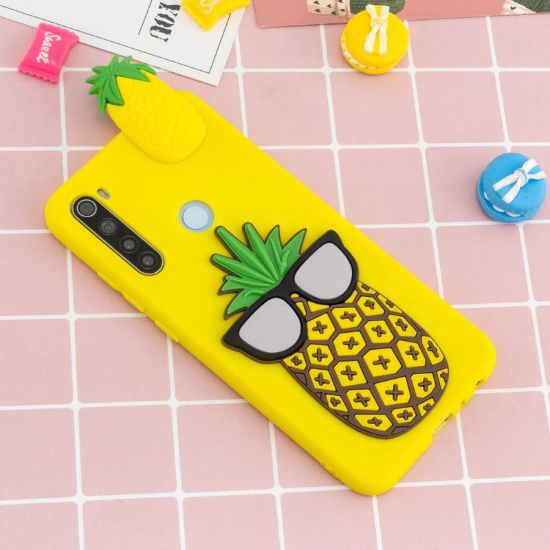 Kryt Xiaomi Redmi Note 8 3d Studený Ananas