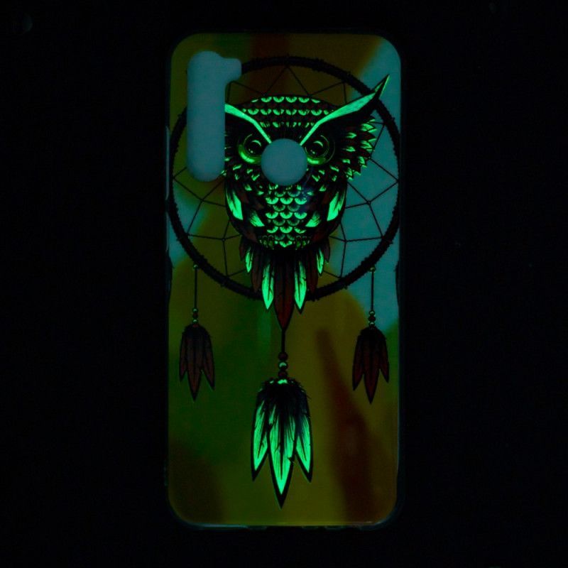 Kryt Xiaomi Redmi Note 8 Fluorescenční Sova Lapač Snů