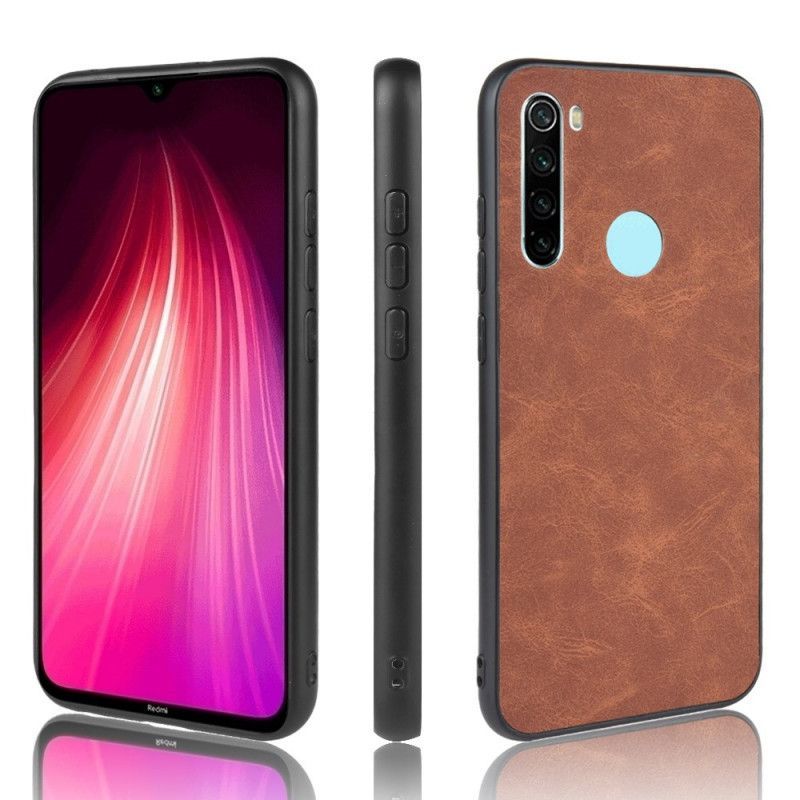 Kryt Xiaomi Redmi Note 8 Prémiový Kožený Efekt