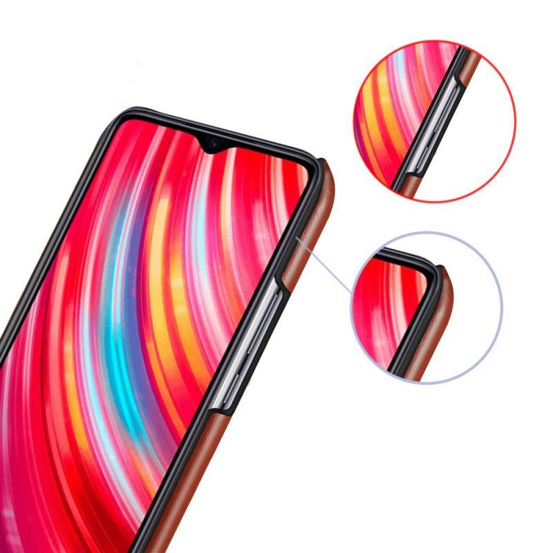 Kryt Xiaomi Redmi Note 8 Pro Ksq Dvoubarevný Kožený Efekt