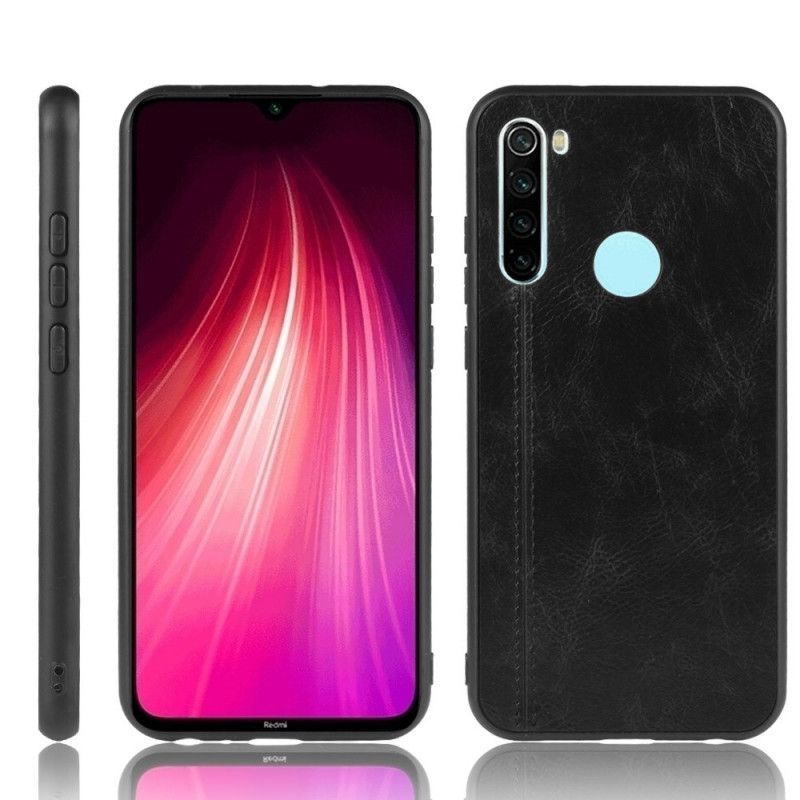 Kryt Xiaomi Redmi Note 8t Efekt Kůže Ve Švu