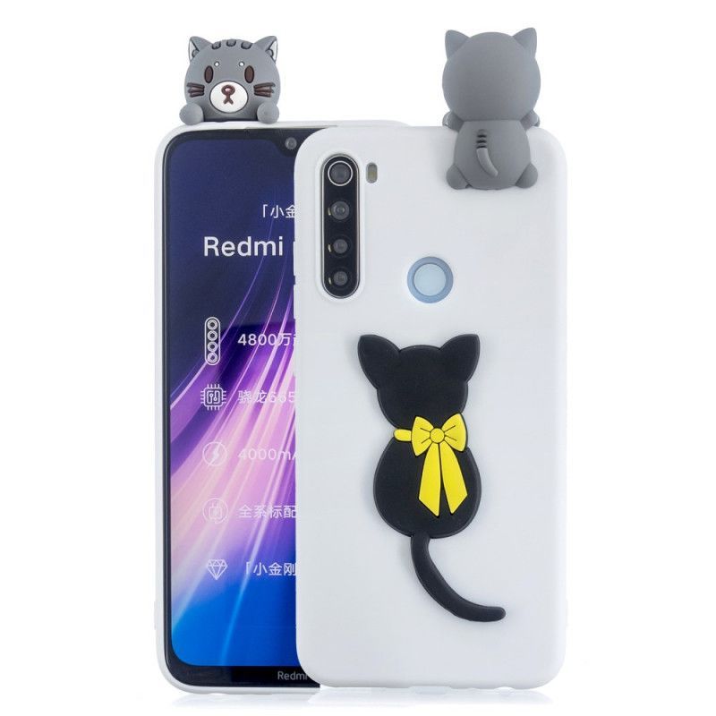 Kryt Xiaomi Redmi Note 8t Krásná Kočička 3d