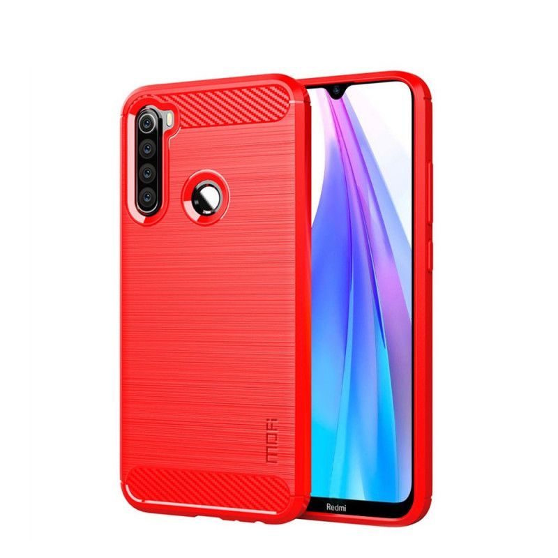 Kryt Xiaomi Redmi Note 8t Mofi Kartáčované Uhlíkové Vlákno