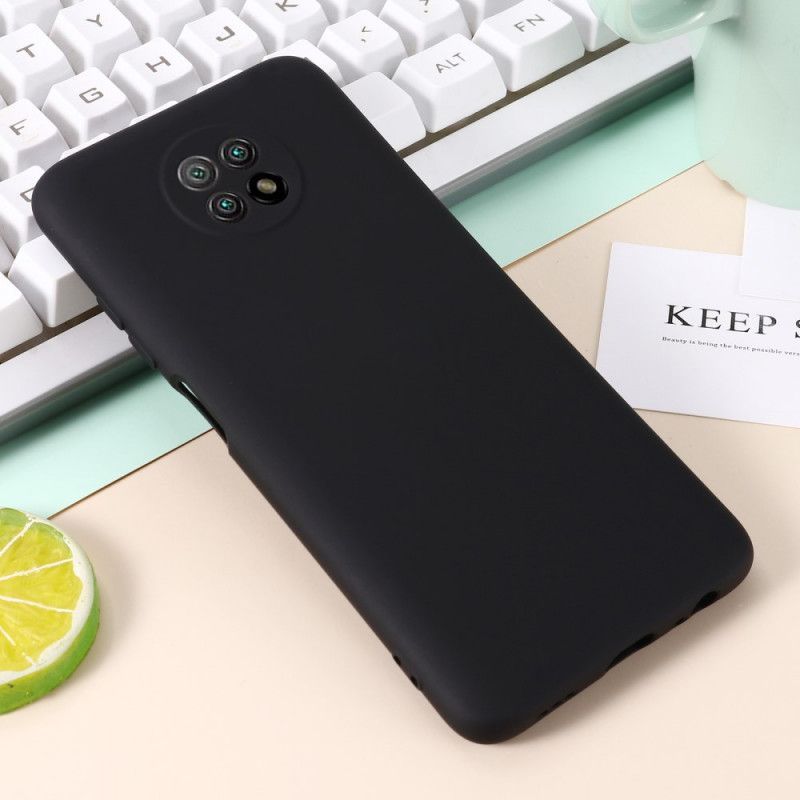 Kryt Xiaomi Redmi Note 9 5g / Note 9t 5g Tekutý Silikon A Šňůrka