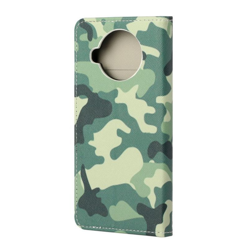 Peněženková Pouzdra Na Xiaomi Mi 10t Lite 5g / Redmi Note 9 Pro 5g Camo