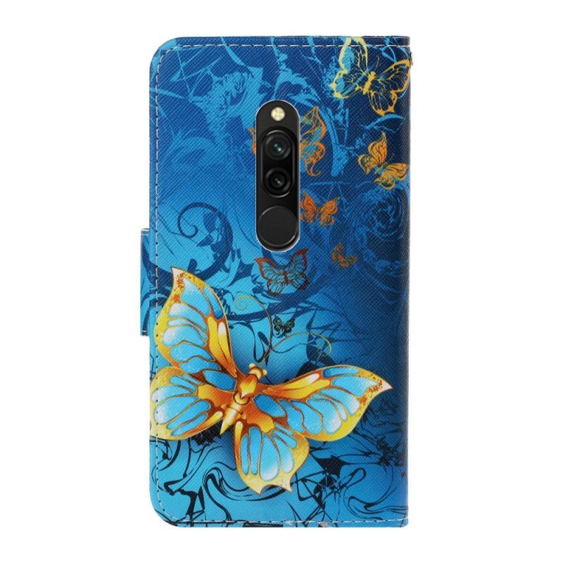 Peněženková Pouzdra Na Xiaomi Redmi 8 Varianty Tanga Motýlů