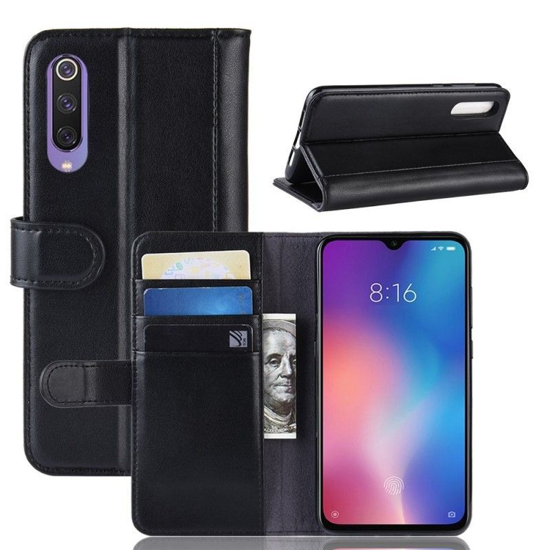 Peněženková Pouzdra Xiaomi Mi 9 Se Štípaná Kůže