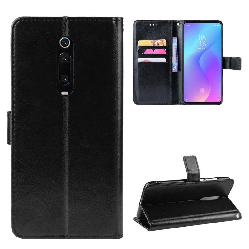 Peněženková Pouzdra Xiaomi Mi 9t / Mi 9t Pro Lesklá Imitace Kůže