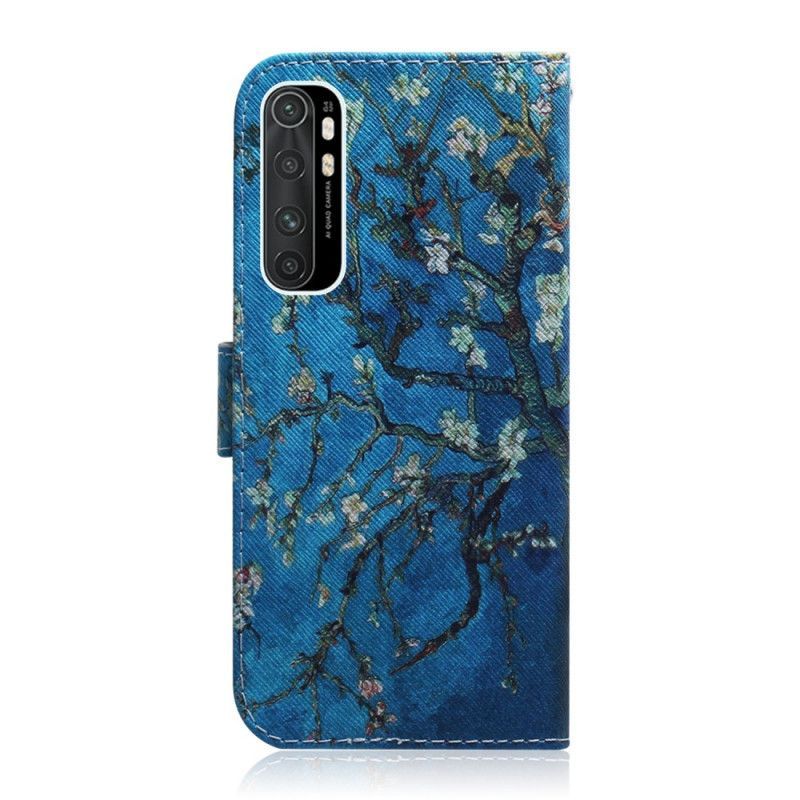 Peněženková Pouzdra Xiaomi Mi Note 10 Lite Kvetoucí Větev Stromu