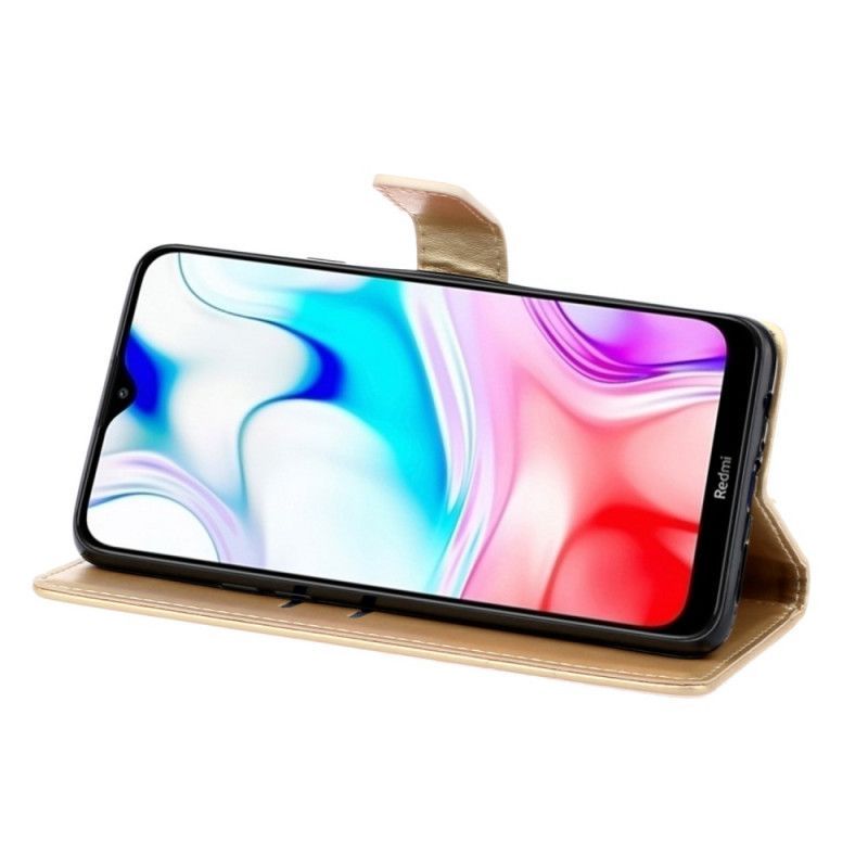 Peněženková Pouzdra Xiaomi Redmi 8 Letní Květiny