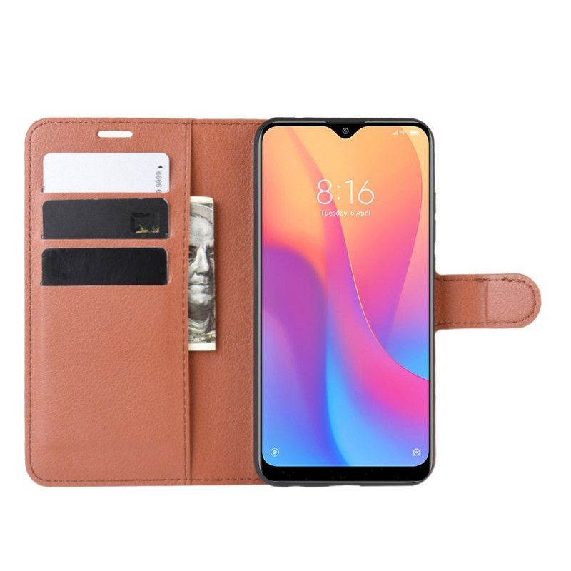 Peněženková Pouzdra Xiaomi Redmi 8a Klasická Umělá Kůže