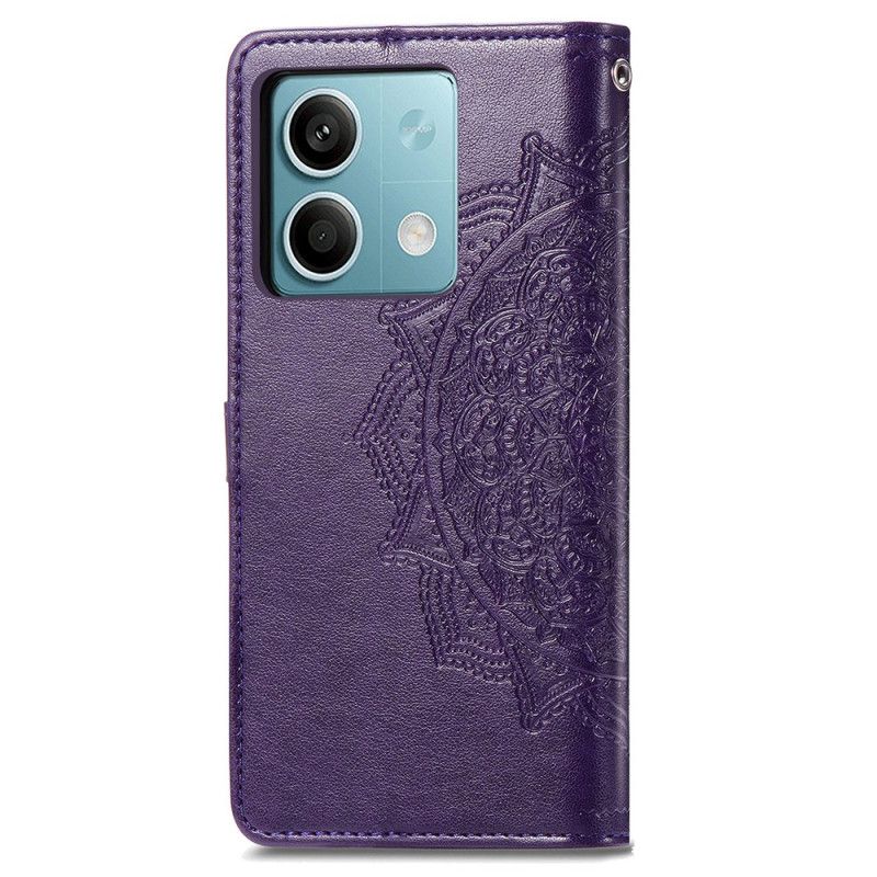 Peněženková Pouzdra Xiaomi Redmi Note 13 4g Mandala Sun V Lnaière