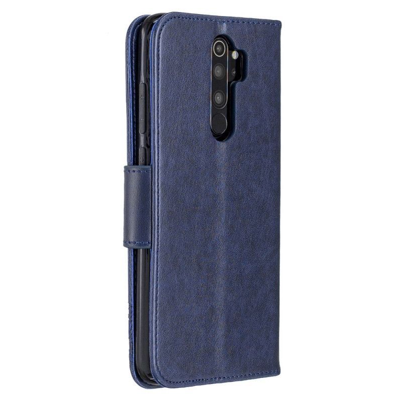 Peněženková Pouzdra Xiaomi Redmi Note 8 Pro Potištění Motýlci S Páskem