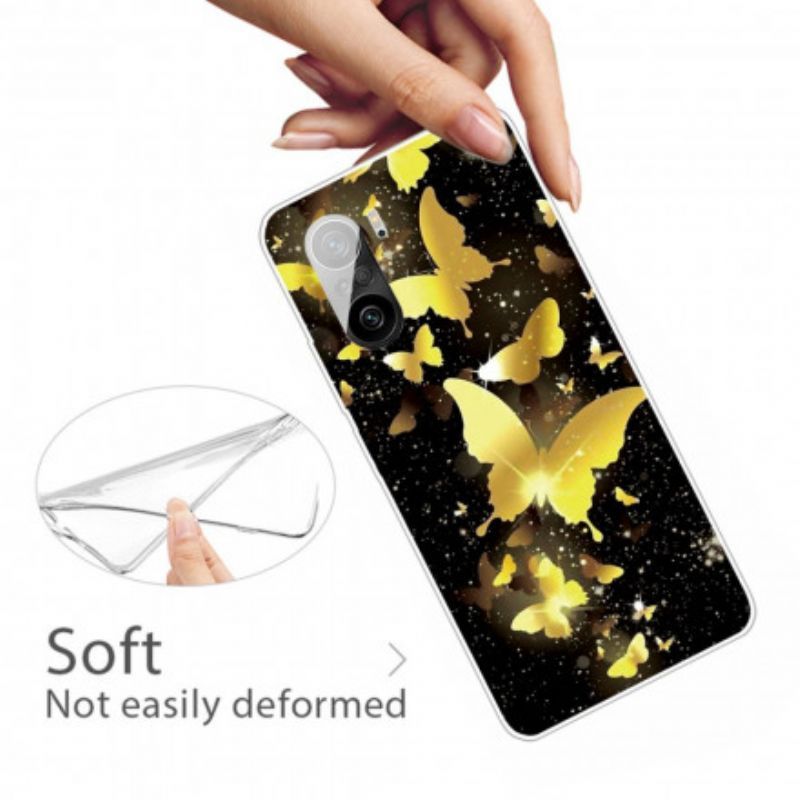 Poco F3 / Xiaomi Mi 11i 5g Pouzdro Royal Butterflies