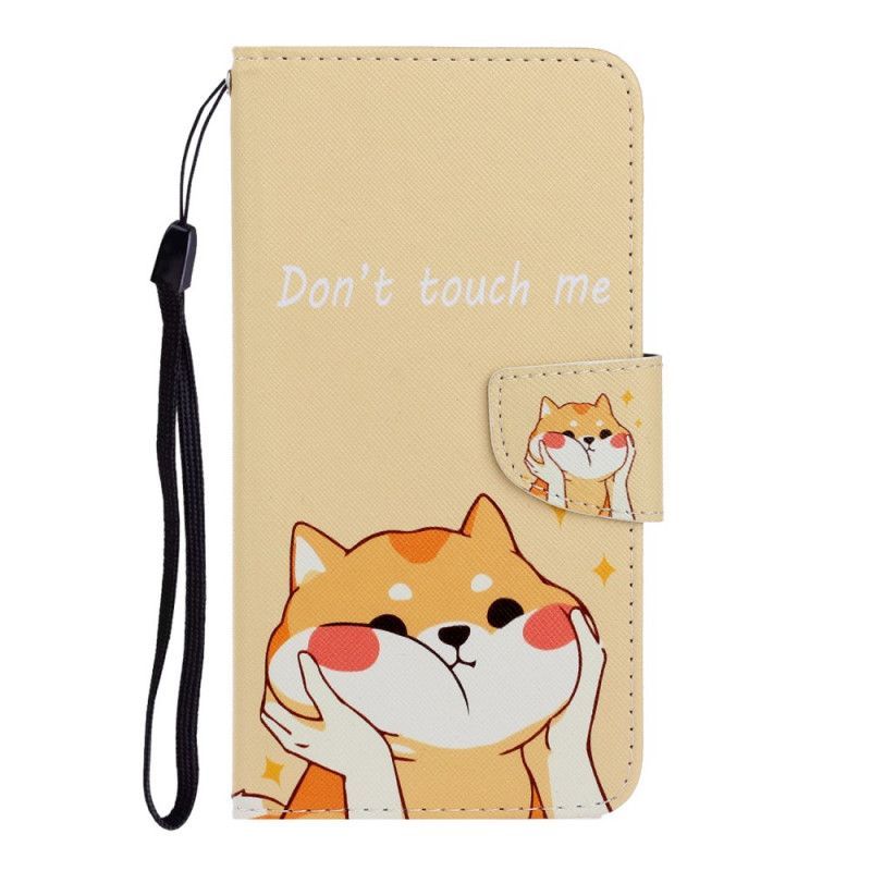 Pouzdro Na Popruh Pro Xiaomi Redmi Note 9 Pro Cat Don't Touch Me