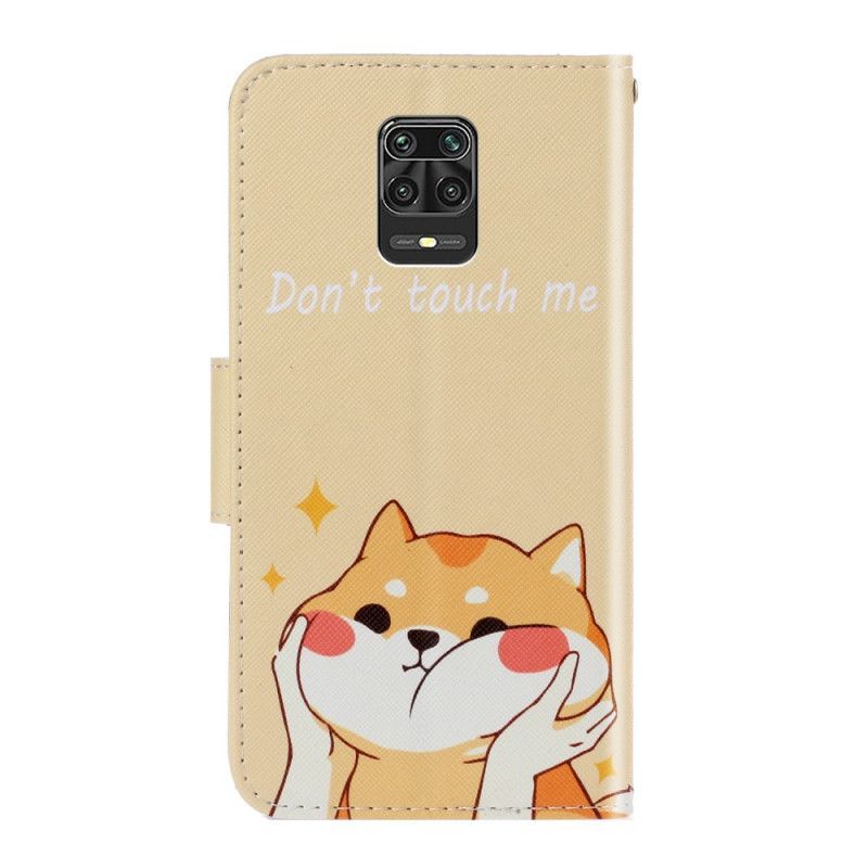 Pouzdro Na Popruh Pro Xiaomi Redmi Note 9 Pro Cat Don't Touch Me