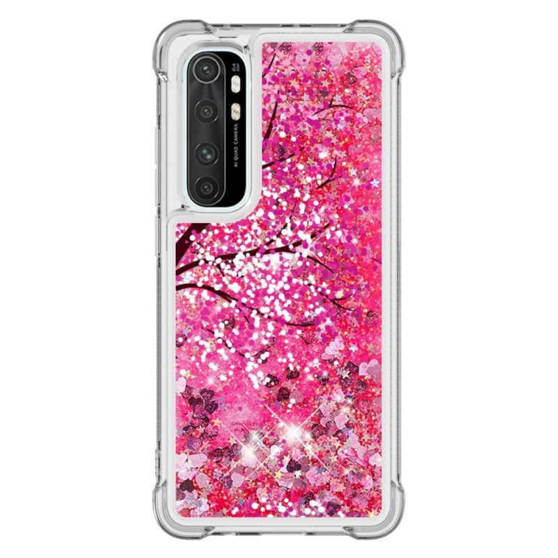 Pouzdro Na Xaiomi Mi Note 10 Lite Glitter Tree