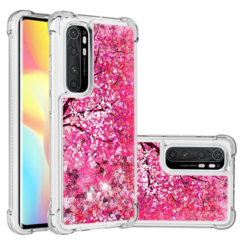 Pouzdro Na Xaiomi Mi Note 10 Lite Glitter Tree