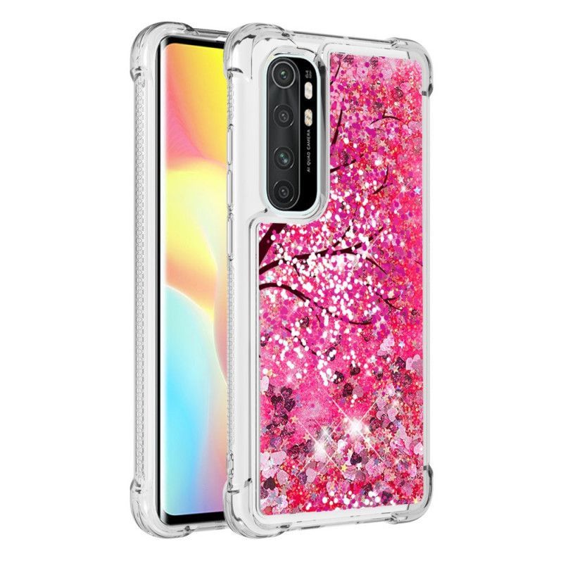 Pouzdro Na Xaiomi Mi Note 10 Lite Glitter Tree