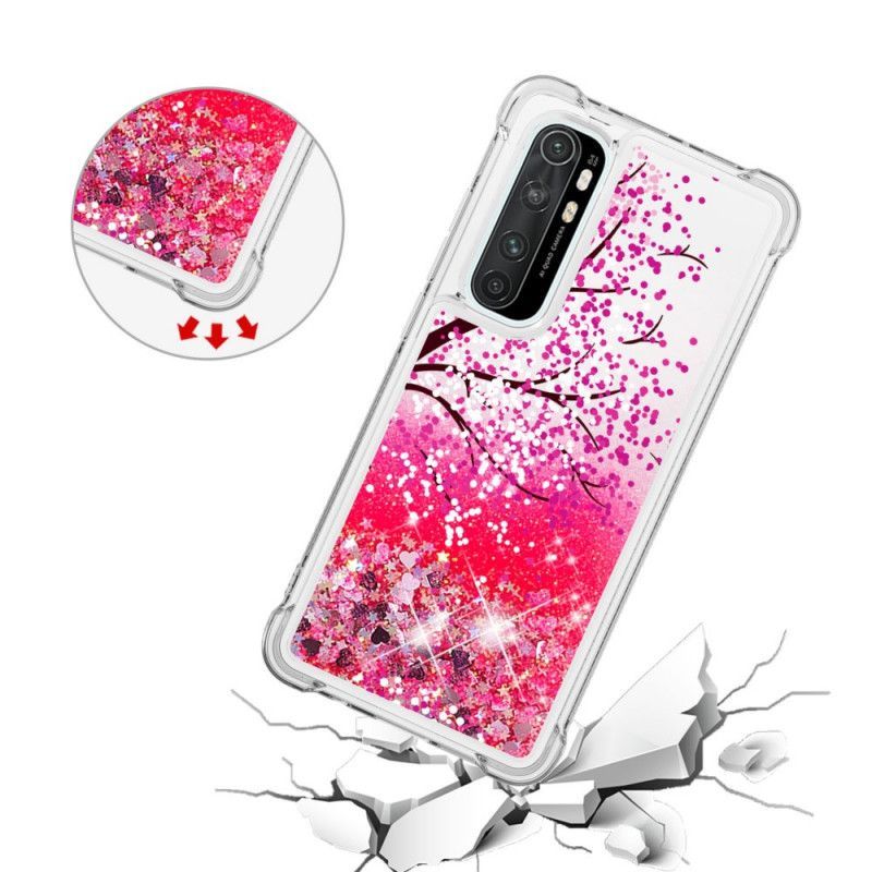 Pouzdro Na Xaiomi Mi Note 10 Lite Glitter Tree