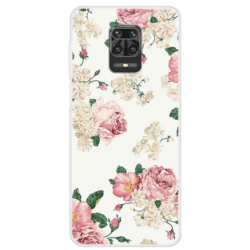 Pouzdro Na Xiaomi Redmi Note 9s / Redmi Note 9 Pro Flowers Liberty