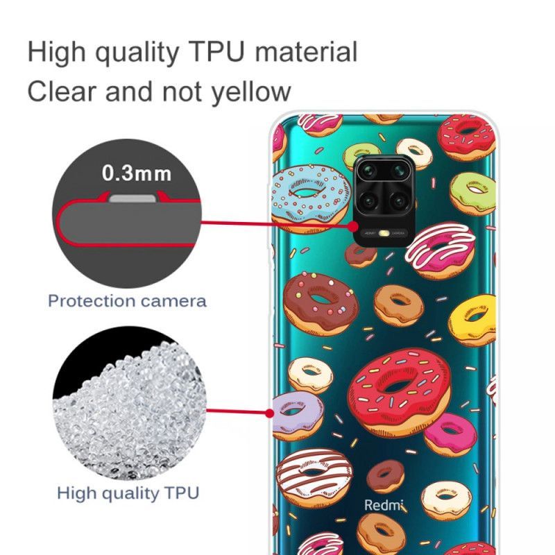 Pouzdro Na Xiaomi Redmi Note 9s / Redmi Note 9 Pro Love Donuts