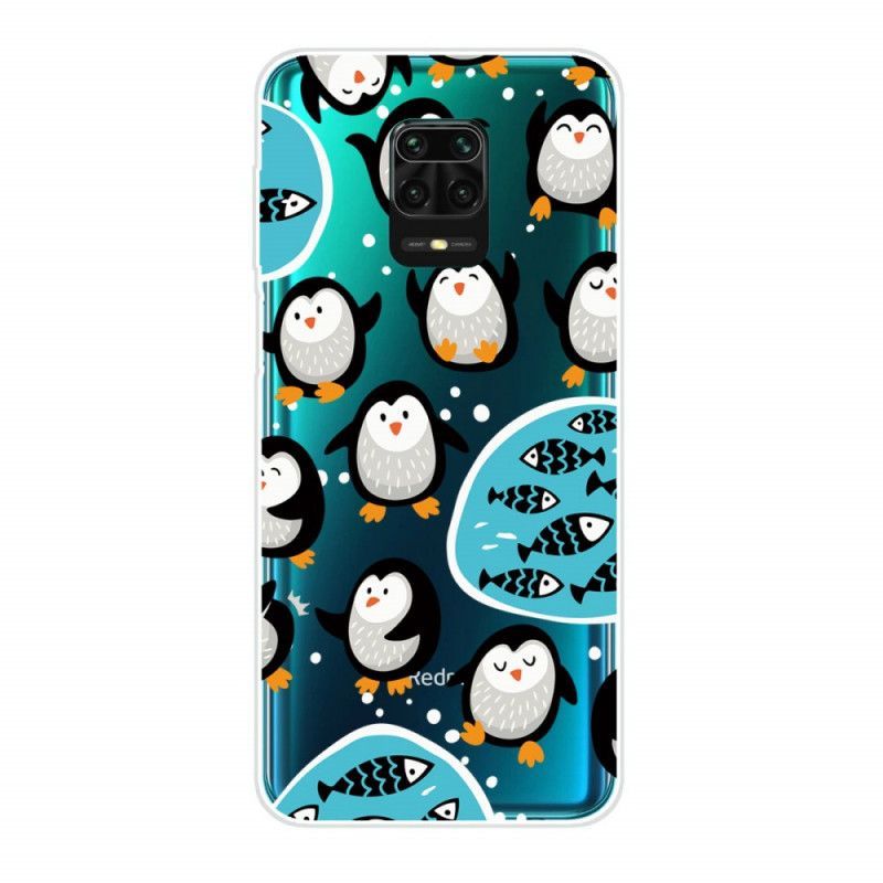 Pouzdro Na Xiaomi Redmi Note 9s / Redmi Note 9 Pro Penguins