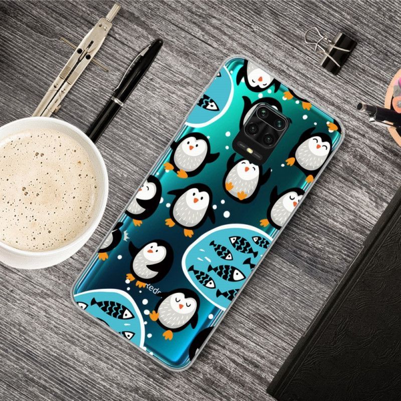 Pouzdro Na Xiaomi Redmi Note 9s / Redmi Note 9 Pro Penguins