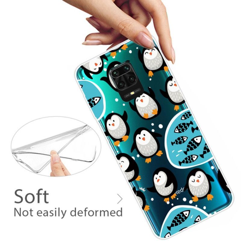 Pouzdro Na Xiaomi Redmi Note 9s / Redmi Note 9 Pro Penguins