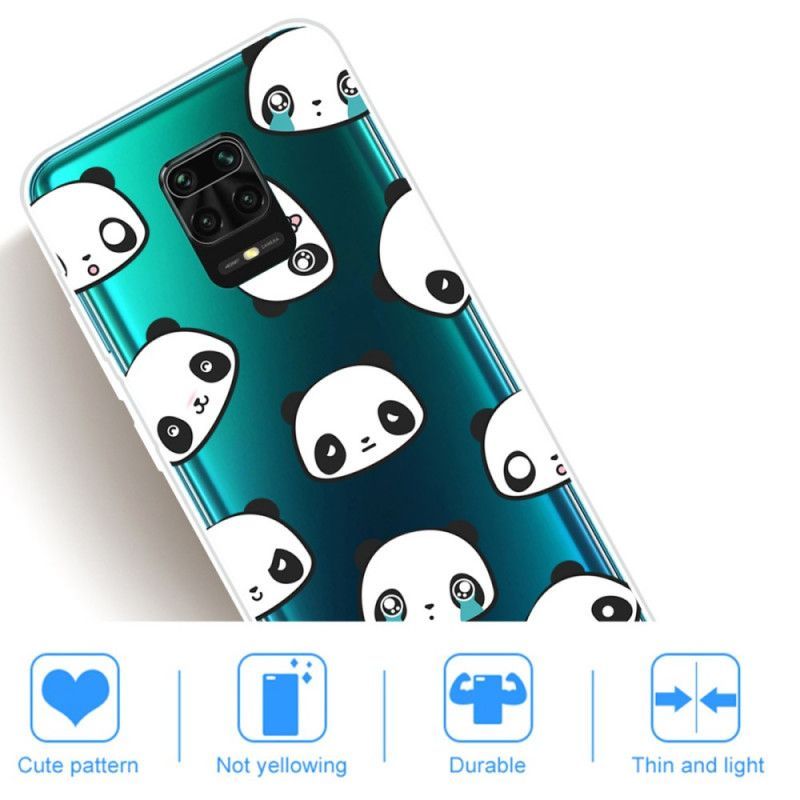 Pouzdro Na Xiaomi Redmi Note 9s / Redmi Note 9 Pro Sentimental Pandas