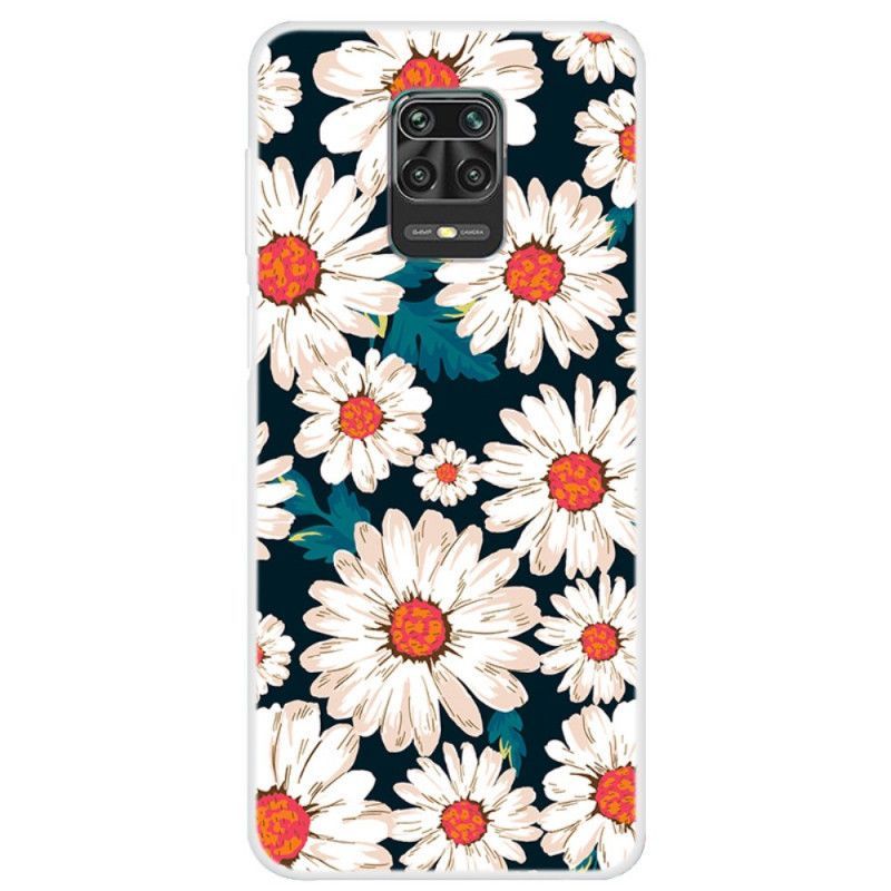 Pouzdro Pro Xiaomi Redmi Note 9s / Redmi Note 9 Pro Daisies