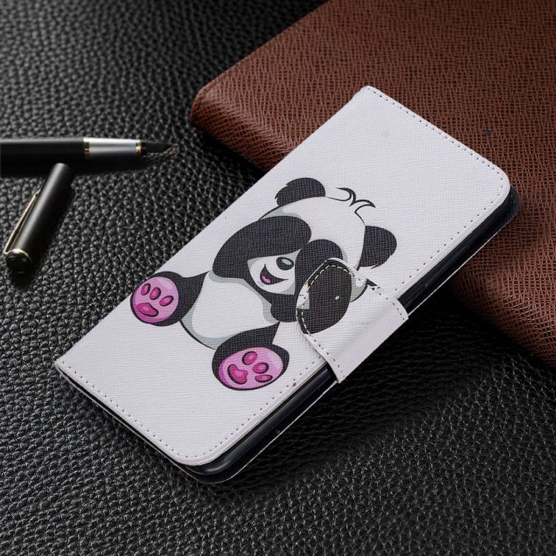 Pouzdro Xiaom9 Redmi Note 9 Panda Fun