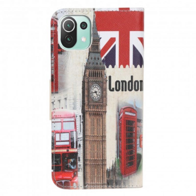 Pouzdro Xiaomi 11 Lite 5g Ne/mi 11 Lite 4g/5g London Life