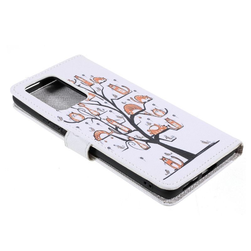 Pouzdro Xiaomi 11t / 11t Pro Funky Cats S Popruhem