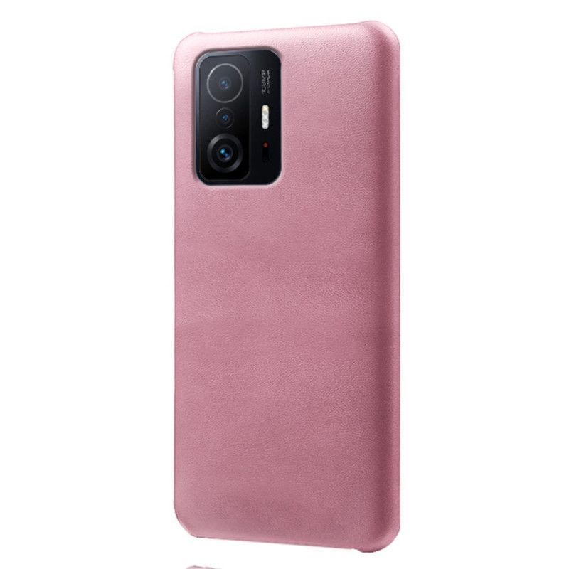 Pouzdro Xiaomi 11t / 11t Pro Kožený Efekt Ksq