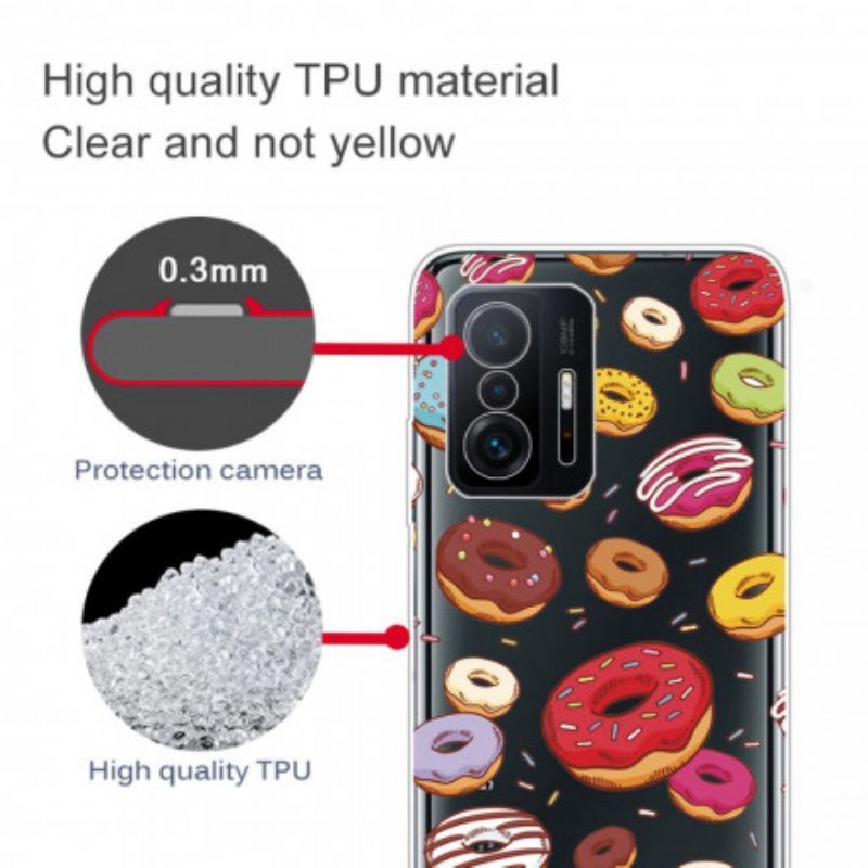 Pouzdro Xiaomi 11t / 11t Pro Love Donuts