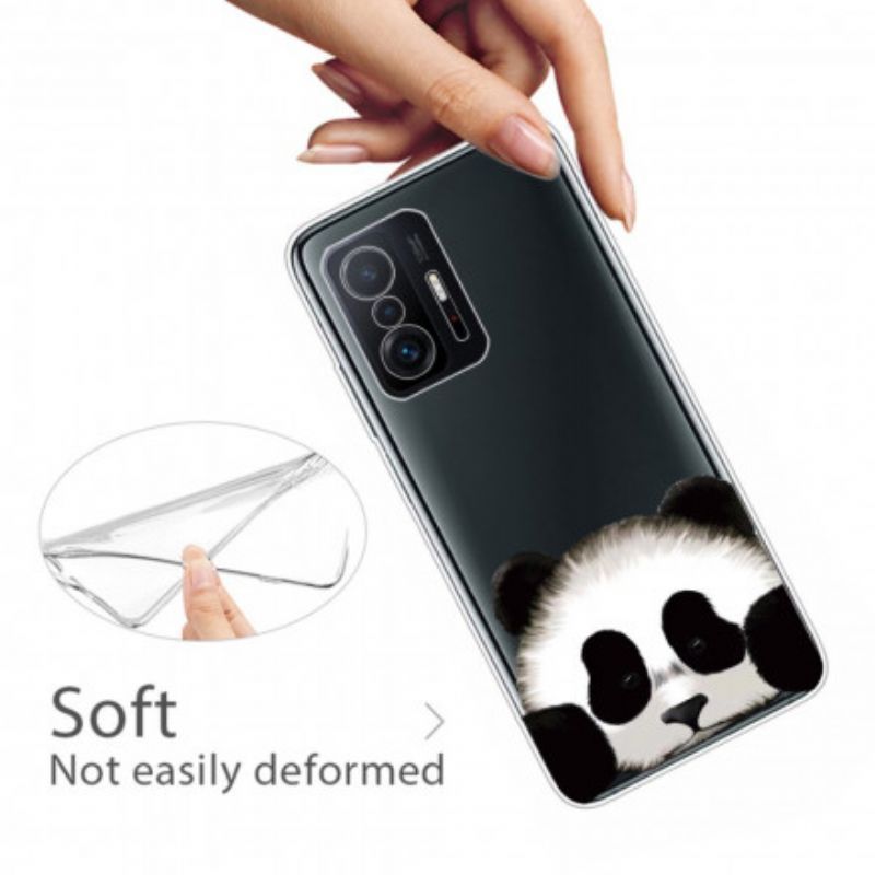 Pouzdro Xiaomi 11t / 11t Pro Transparentní Panda