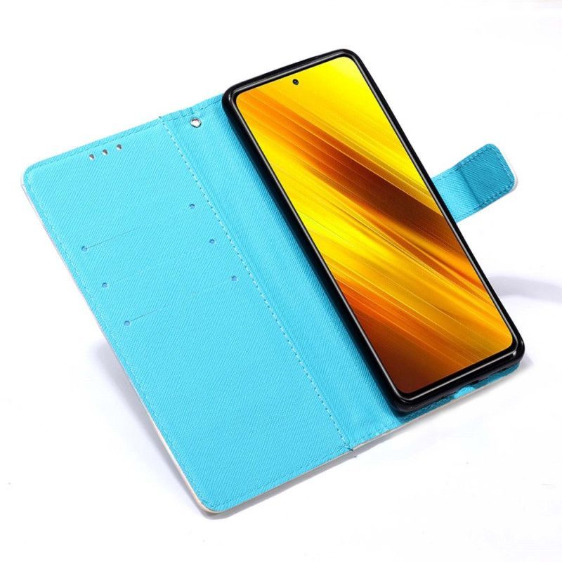 Pouzdro Xiaomi Flipové Pouzdro Poco X3 Akvarelový Lapač Snů