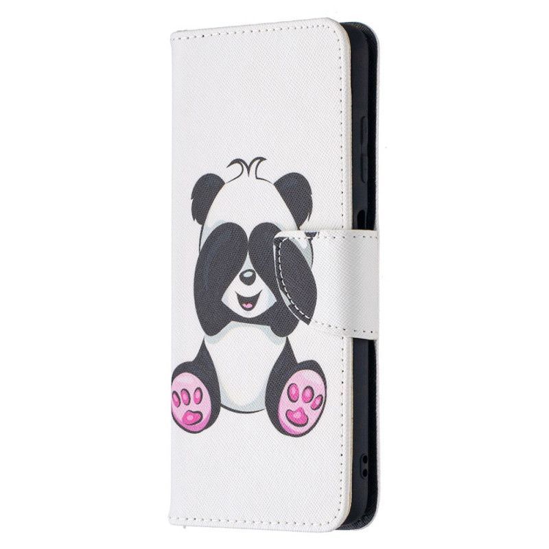 Pouzdro Xiaomi Flipové Pouzdro Poco X3 Panda Fun