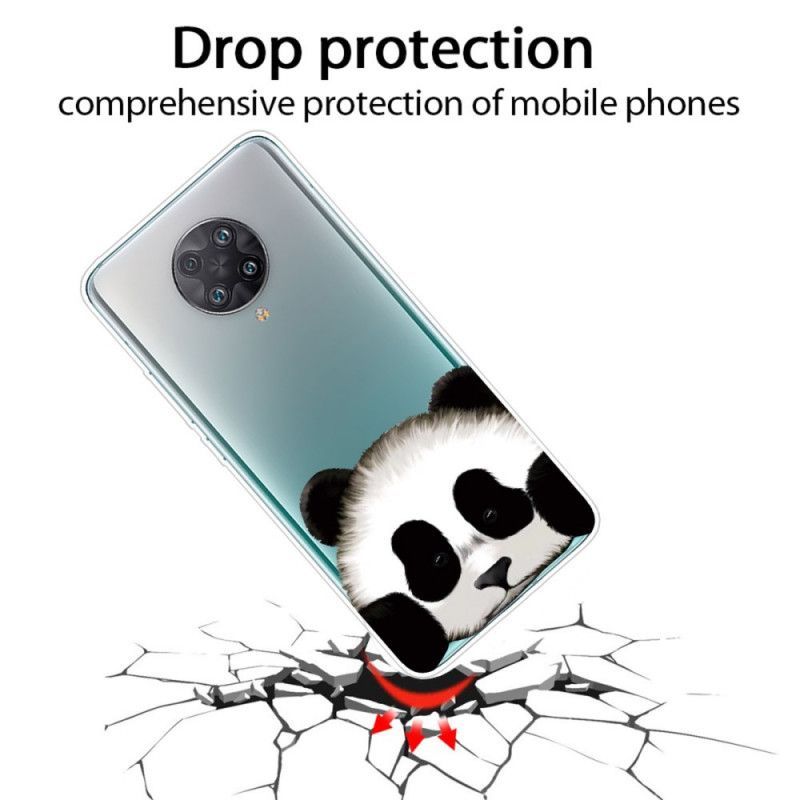 Pouzdro Xiaomi Kryt Poco F2 Pro Transparentní Panda