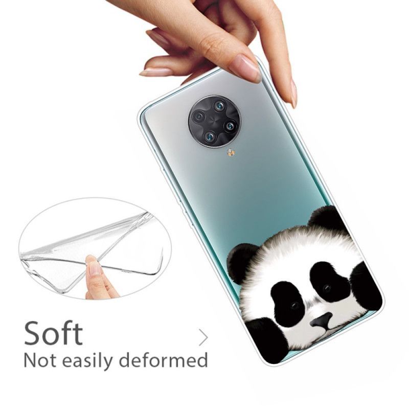 Pouzdro Xiaomi Kryt Poco F2 Pro Transparentní Panda