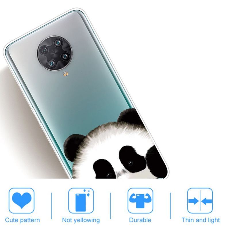 Pouzdro Xiaomi Kryt Poco F2 Pro Transparentní Panda