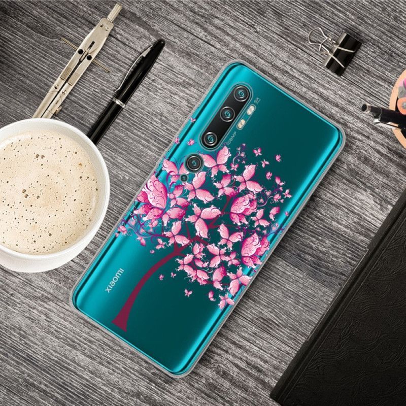 Pouzdro Xiaomi Mi Note 10 / Note 10 Pro Pink Tree Top