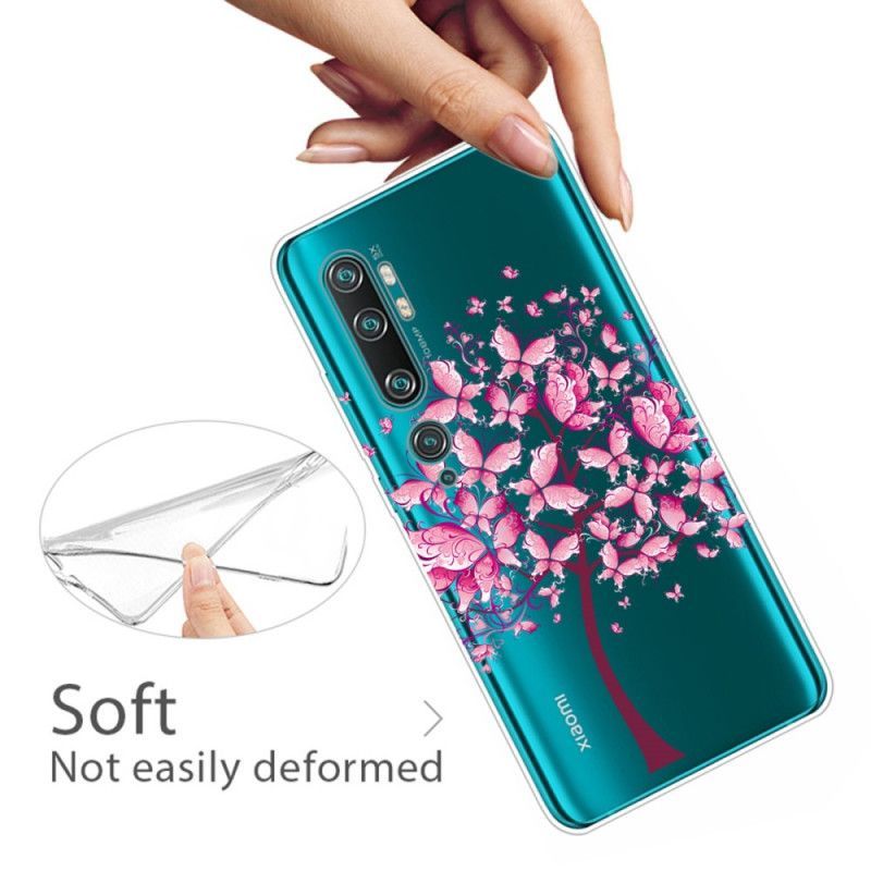 Pouzdro Xiaomi Mi Note 10 / Note 10 Pro Pink Tree Top