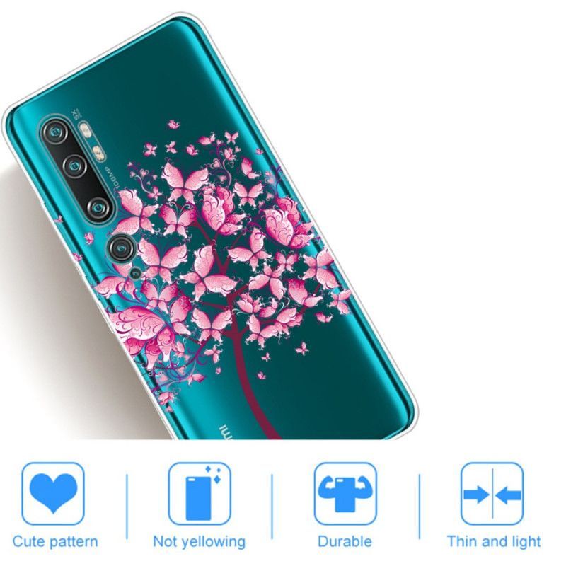 Pouzdro Xiaomi Mi Note 10 / Note 10 Pro Pink Tree Top